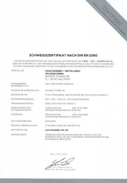 Schweisszertifikat-DIN-EN1090